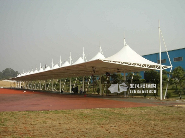 TC008 membrane structure parking shed