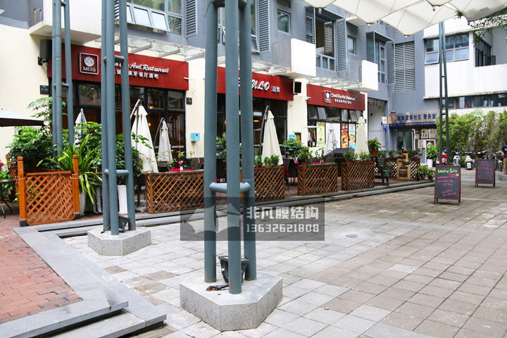 JG002 square landscape film structure