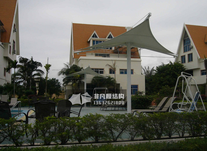 JG024 景觀膜結構 三亞海月度假村