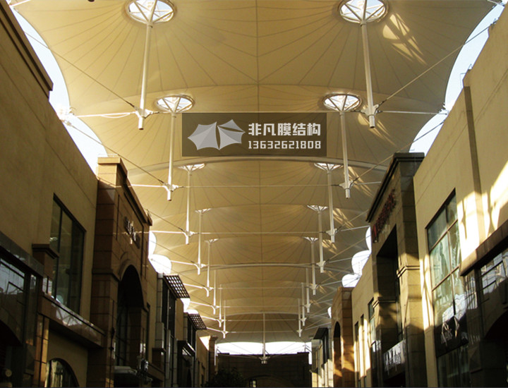 SY004 商場(chǎng)屋頂膜結(jié)構(gòu)