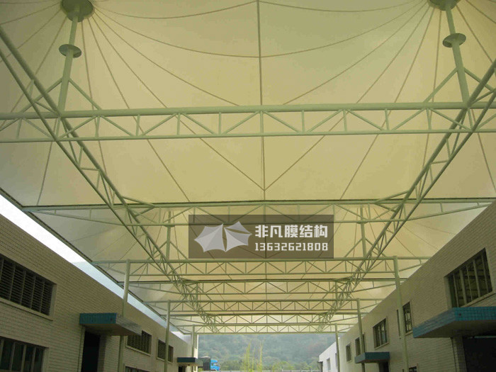 SY006 工廠屋頂膜結構雨棚