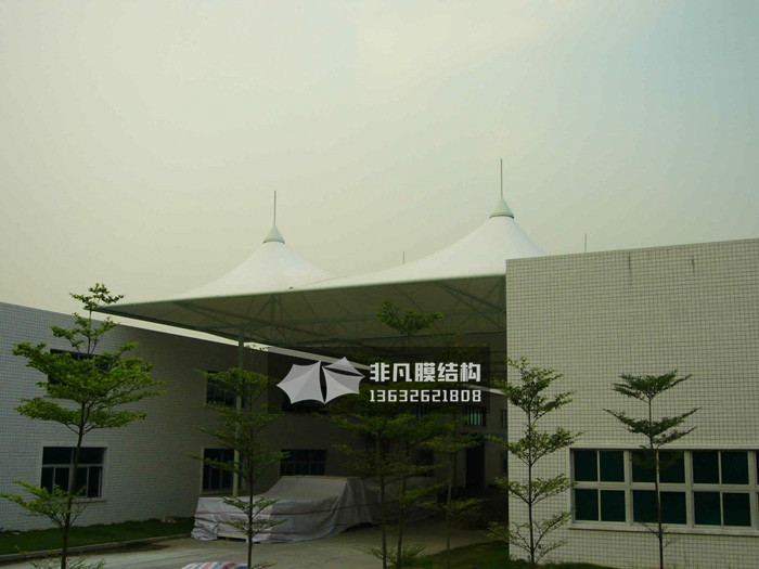 SY006 工廠屋頂膜結構雨棚