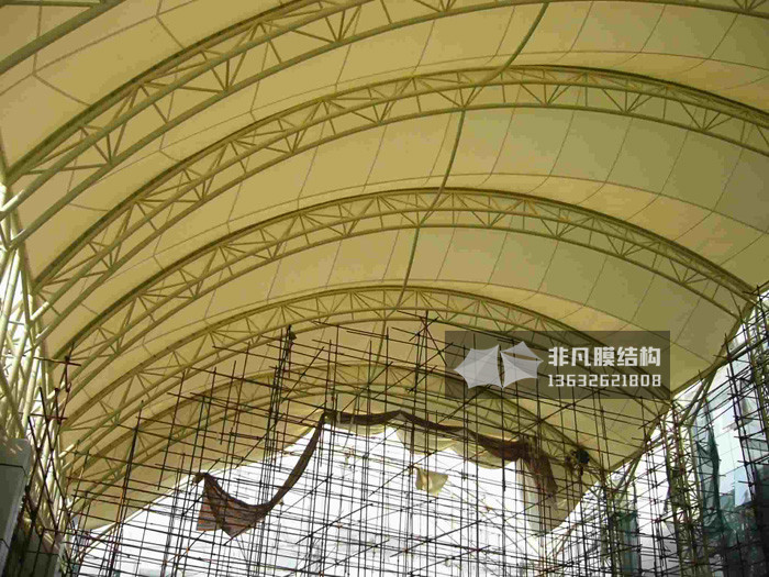 SY007 樓頂球場膜結構雨棚 廣州國稅局