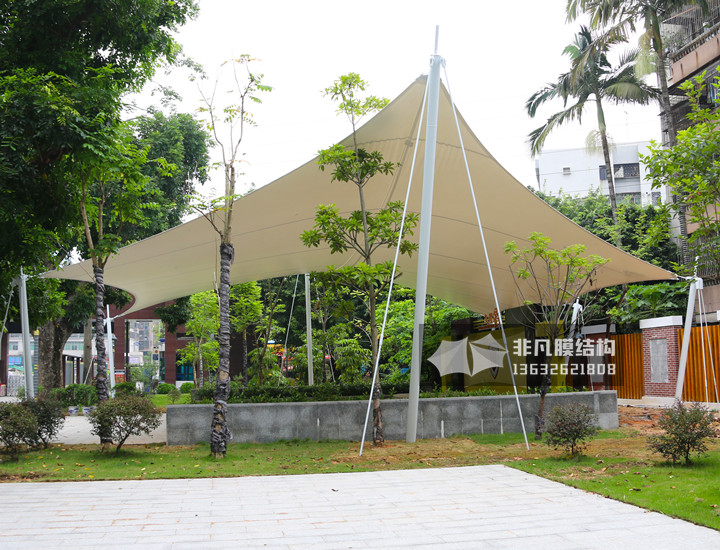 WT011 舞臺膜結(jié)構(gòu)雨棚 深圳文理學(xué)校 