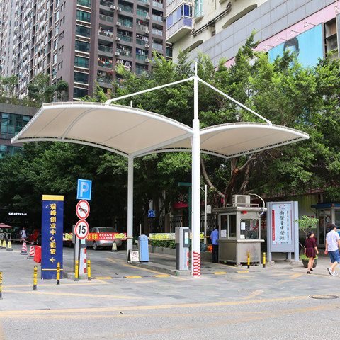 GT008 崗?fù)つそY(jié)構(gòu)雨棚 深圳南山區(qū)萬(wàn)象新園